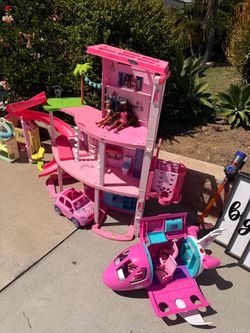 BARBIE DREAM HOUSE/BARBIE JET/BARIBIE CAR