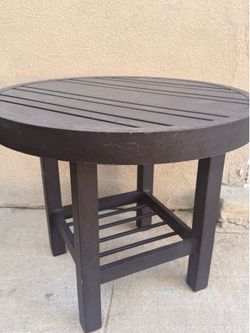 3 patio tables