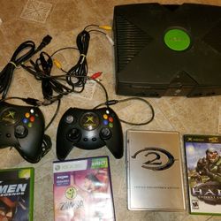 Xbox 360 mw3 and original Xbox  