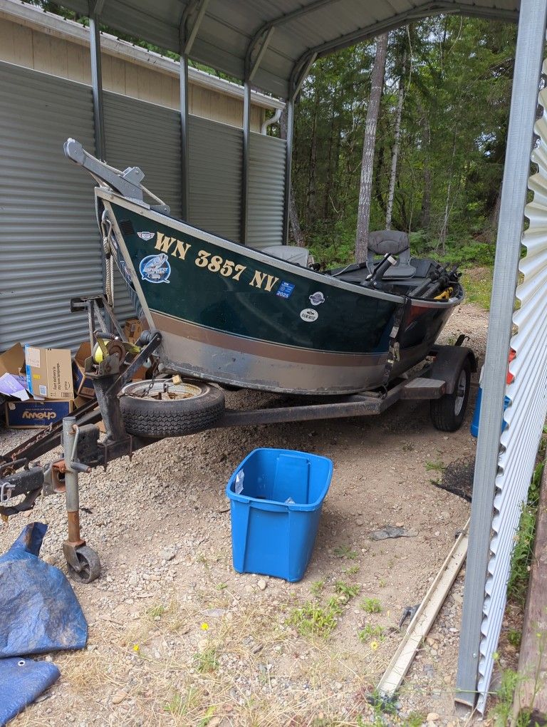 1997 Hyde drift boat Drift
