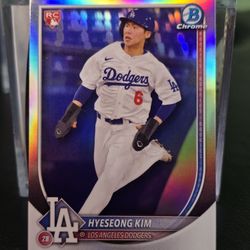 Hyeseong Kim Korea Topps Refractor 