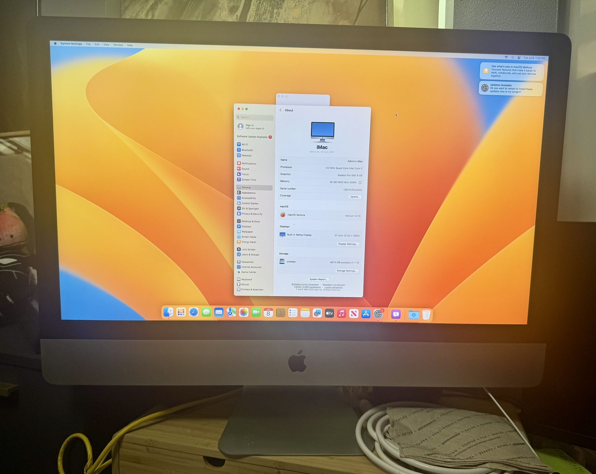 iMac - Retina 5k, 27-Inch, 2017