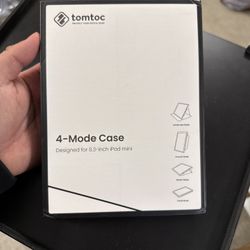 tomtoc 4-Mode Case for 8.3” iPad Mini — NEW / Sealed — Magnetic / Pencil Charging