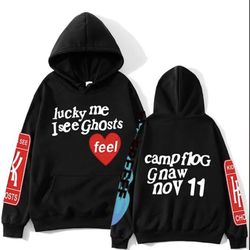 Lucky Me I See Ghosts Hoodie