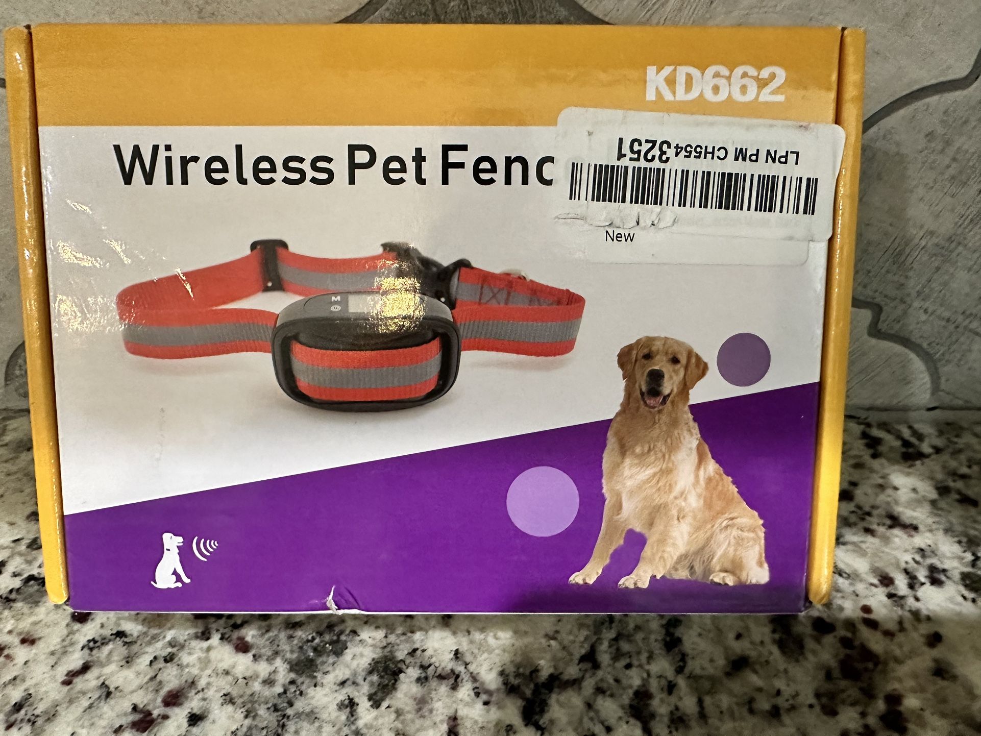 New: GPS Wireless Dog Fence, Upgraded Electric Pet Containment System, Waterproof Rechargeable Collar with Beep/Vibration/Shock Correction Mode