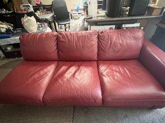 Leather Couch 