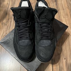 Air Jordan 4 Kaws Black