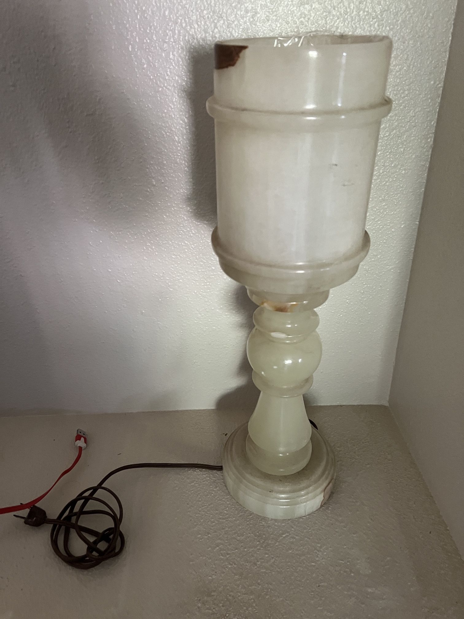 Vintage Crystal Lamp