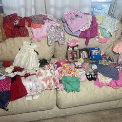Baby Girl Clothes/shoes