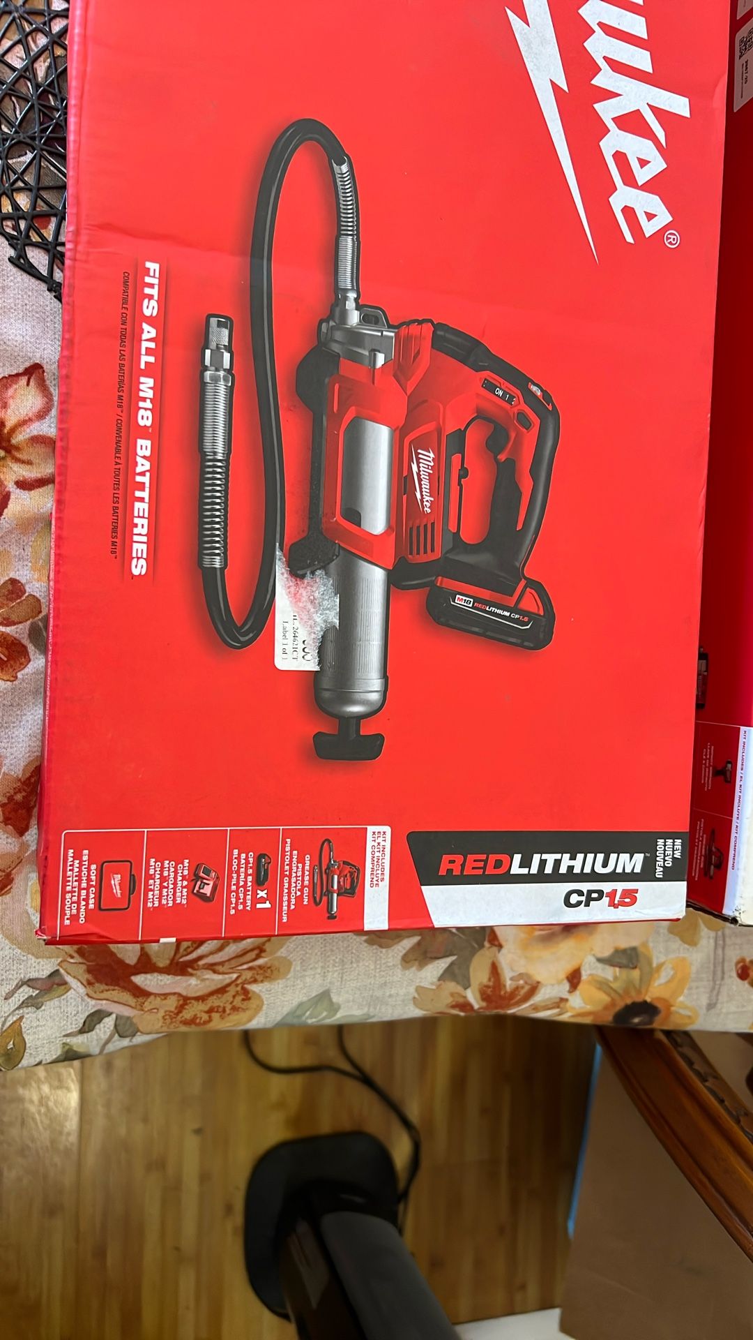 M18 2 Speed Grease Gun Kit