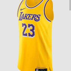Large Lakers LeBron Jersey Original Nike 