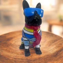 Cute French Bulldog Figurine