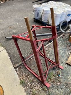 Industrial Drum Cradle / Drum Rocker Stand – Heavy Duty – Used