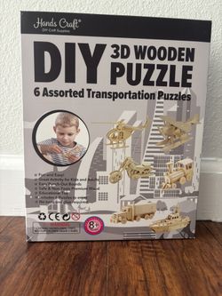 3D Wooden Puzzle