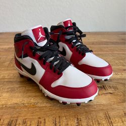 Jordan 1 football cleats mens size 9.5