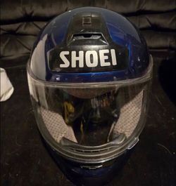 Shoei motorcycle helmet