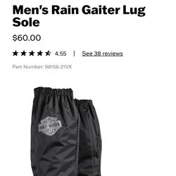 Harley Davison Rain Gaiter