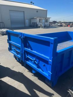 15-YARD LOWBOY DUMPSTER RENTAL FOR CONCRETE AND DIRT