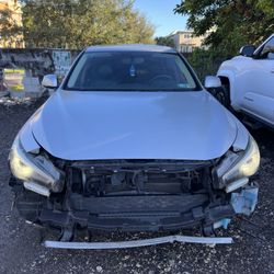 2014-2024 INFINITI Q50 SEDAN CAR FOR PARTS ONLY LOW MILES ENGINE AND TRANSMISSION  