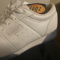 Lugz Force Men’s Athletic Low Cut Skate White Sneakers Shoes (MFORCLV) Size 9.5 Shoes 