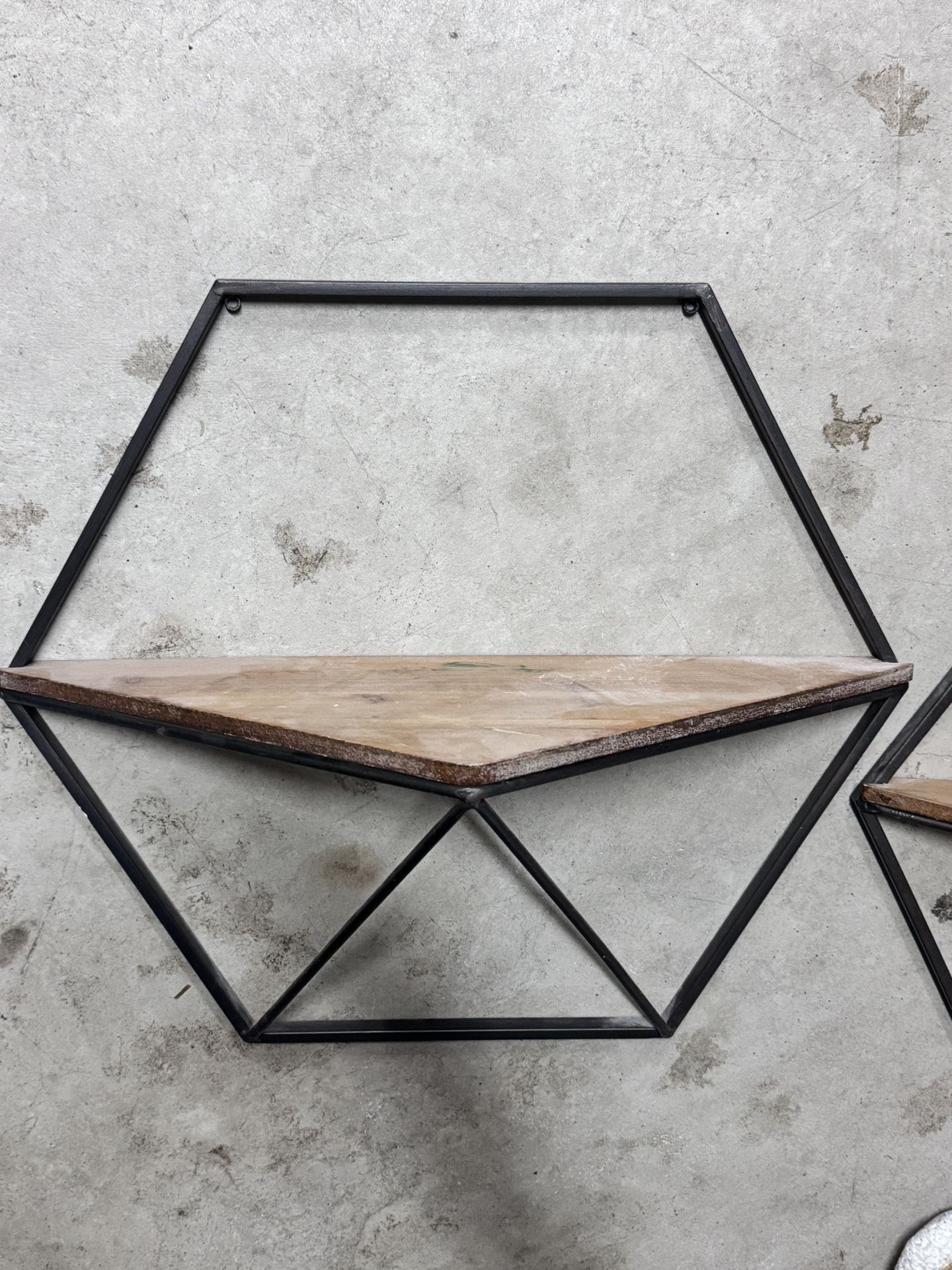 Matching Hexagon Shelf’s