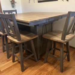 Tall Kitchen Table/ Island