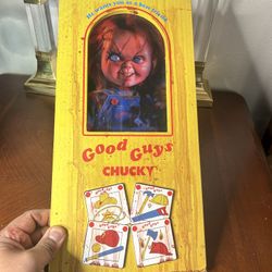 Chucky Doll Box Lenticular Wood Sign Halloween Horror Nights Decor