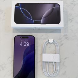 iPhone 16 Pro 128GB Black Titanium Brand New Unlocked