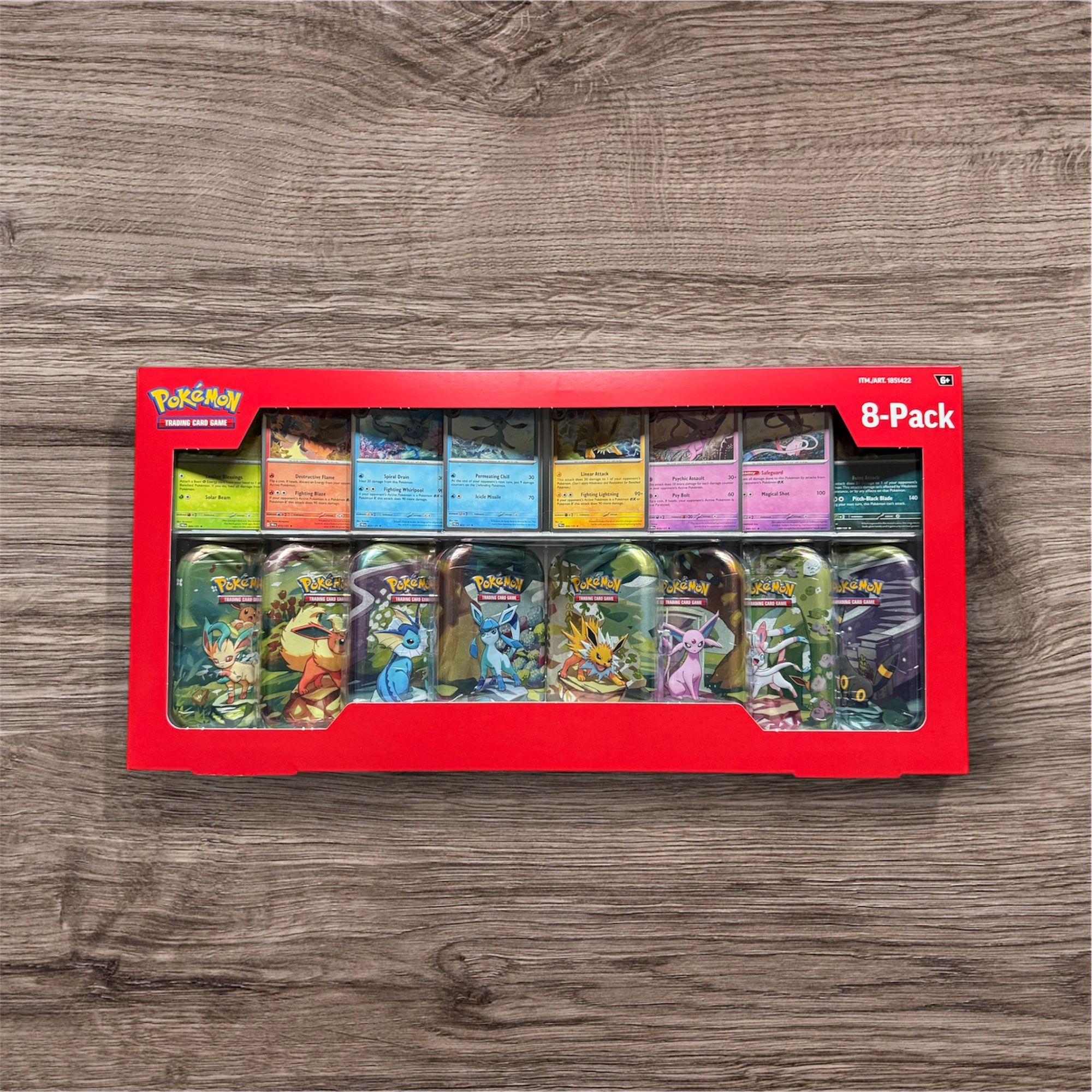 Pokemon Prismatic Evolutions Mini Tins