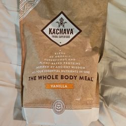 Unopened Full Bag of Kachava Nutrition Shake