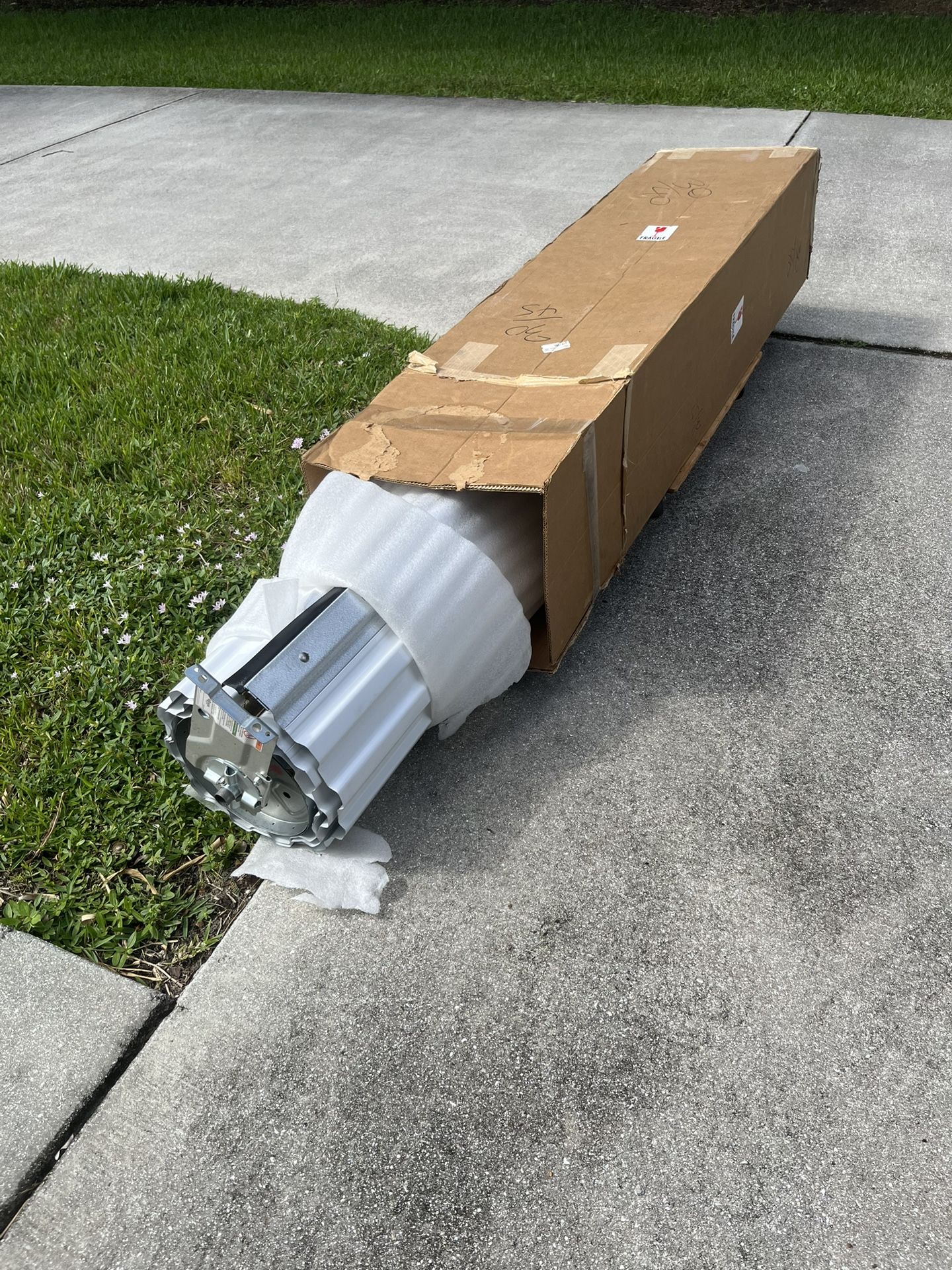 Shed Or Garage Roll Up Door.