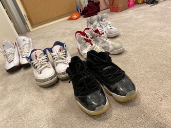 Jordan’s Ranging from 11.5-13
