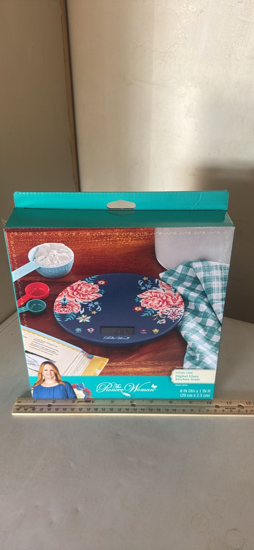 Pioneer Woman Digital Glass Kitchen Scale