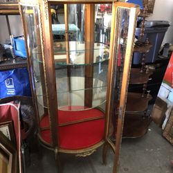 Antique China Cabinet Louis XIV 