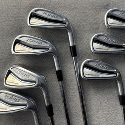 Cobra King Forged Tour One Length Iron Set (RH / 4 - PW / Stiff Flex) 