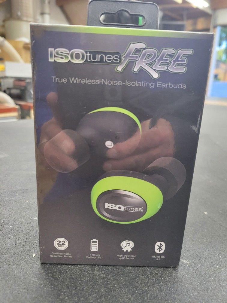 ISO Tunes Noise-Isolating Earbuds NIB