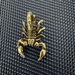Sterling Scorpion Pendant 