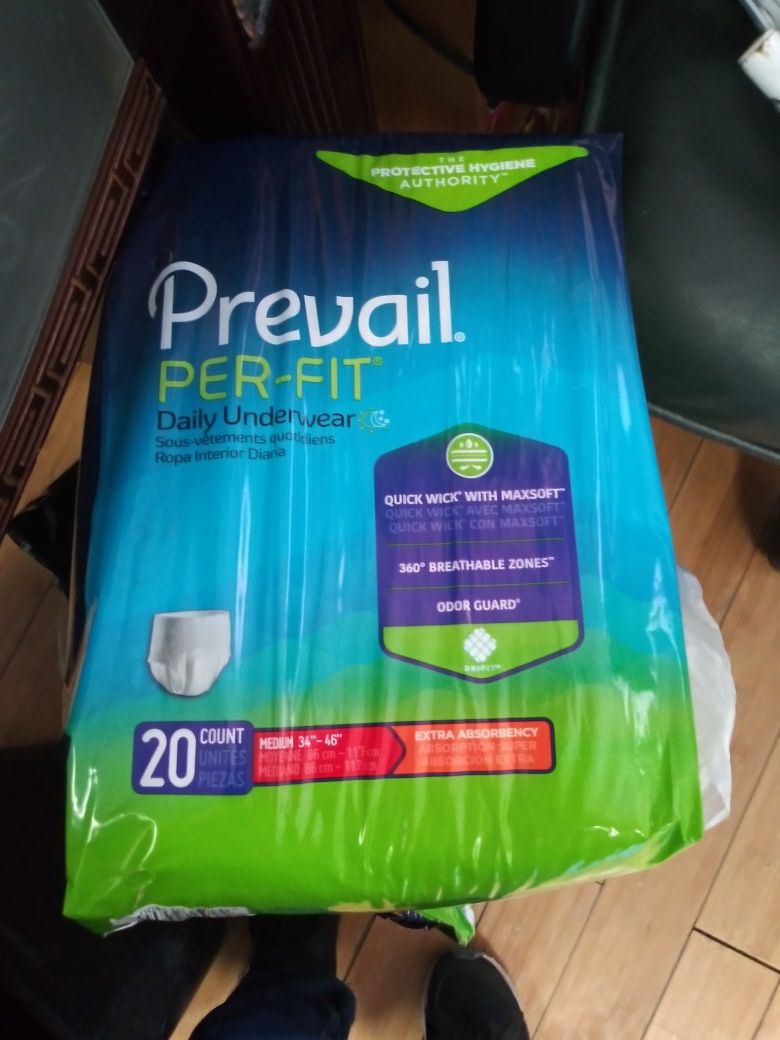 prevail adult diapers