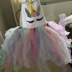Girl Unicorn Dress