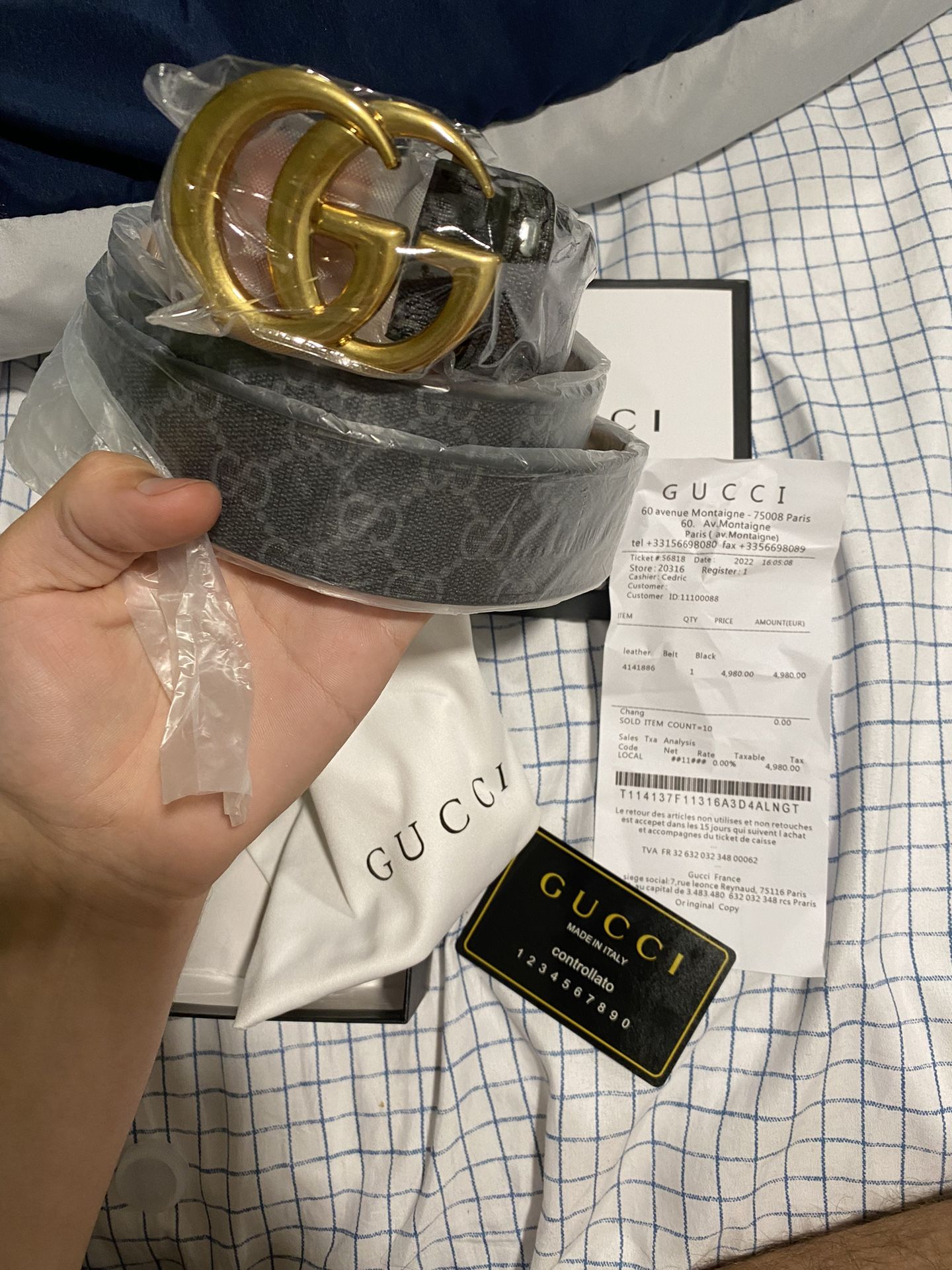 Gucci Belt Size 34 Mens for Sale in Racine WI OfferUp