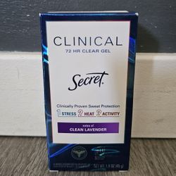 Secret Clinical Clear Gel Deodorant 