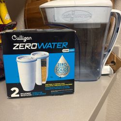 Zerowater Water Filter With Replacement Filters