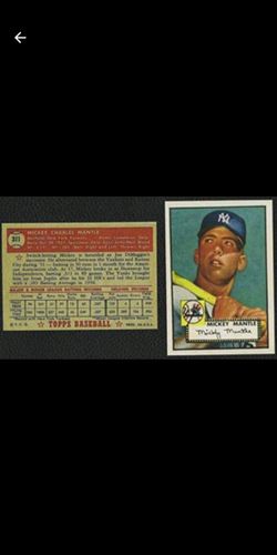 This One Of A Kind Mickey Mantle