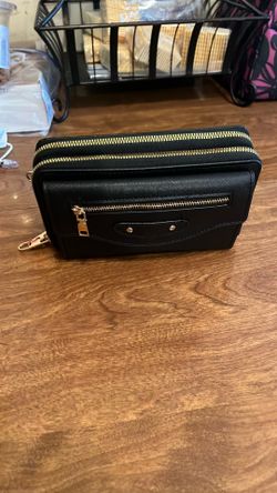 Womens Black Wallet 
