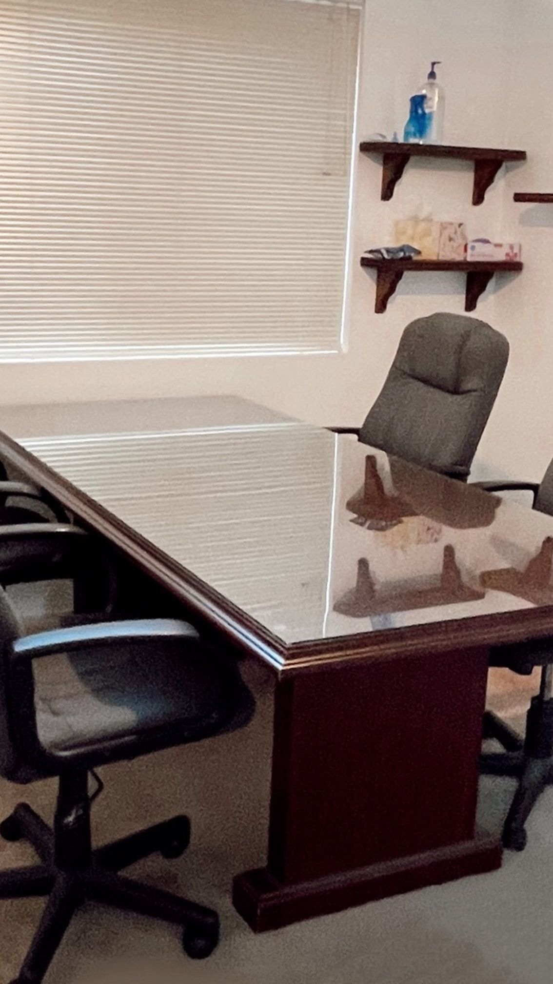 Glass Top Table