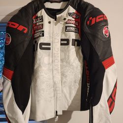 Icon Overlord Prime Hero Motorcycle Riding Jacket US Large