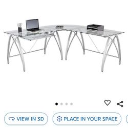 Glass Desk 