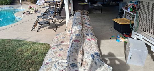 Floral Upholstered Sofa Couches