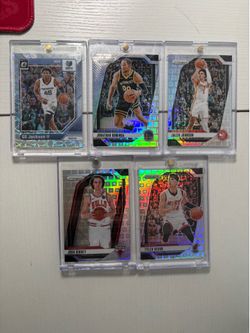 NBA Numbered Card Lot /150 & /249 Prizm Optic Kuminga Jalen Johnson Giddey Herro GG Jackson
