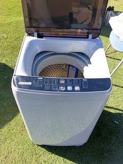 PORTABLE WASHER LITTLE WORKING EXCELLENT WITH 6 MONTHS WARRANTY RECEIPT TOTAL PRICE $250 DOLLAR'S